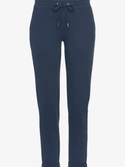 Pantalons confortables avec poches et logo brodé