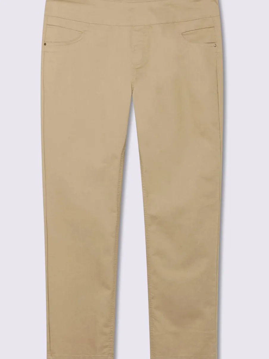 Pantalons confortables avec ceinture élastique et poches.