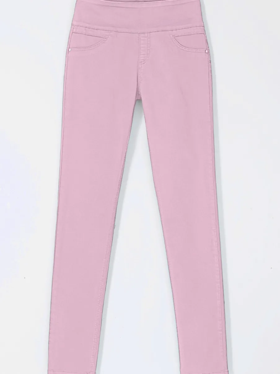 Pantalons confortables avec ceinture élastique et poches.