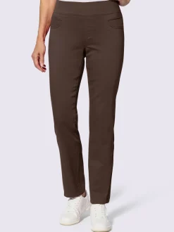 Pantalons confortables avec ceinture élastique et poches.