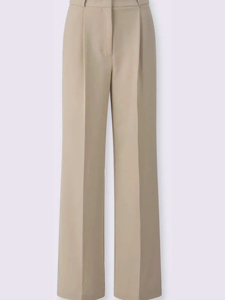 Pantalons confortables à pinces avec poches latérales