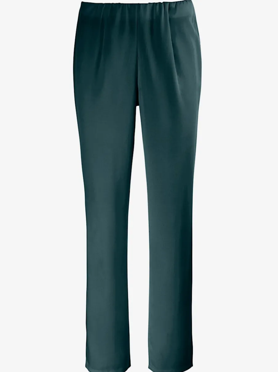 Pantalons costumes conforts avec ceinture élastique invisible