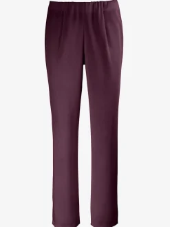 Pantalons costumes conforts avec ceinture élastique invisible