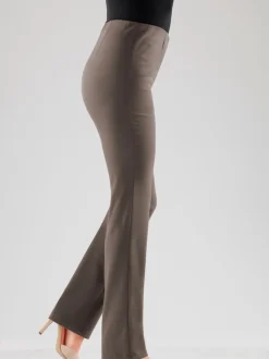 Pantalons costumes conforts avec ceinture élastique invisible