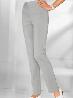 Pantalons costumes conforts avec ceinture élastique invisible