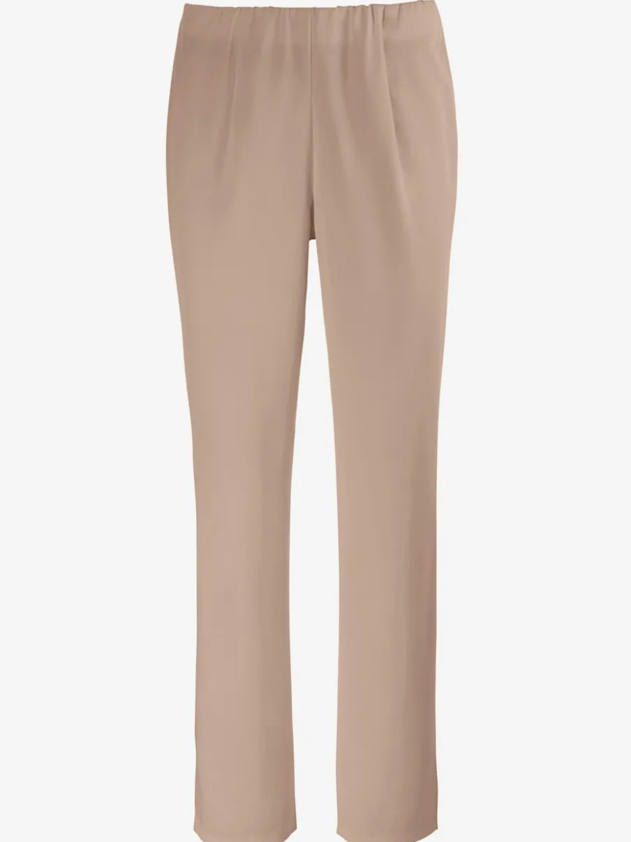 Pantalons costumes conforts avec ceinture élastique invisible