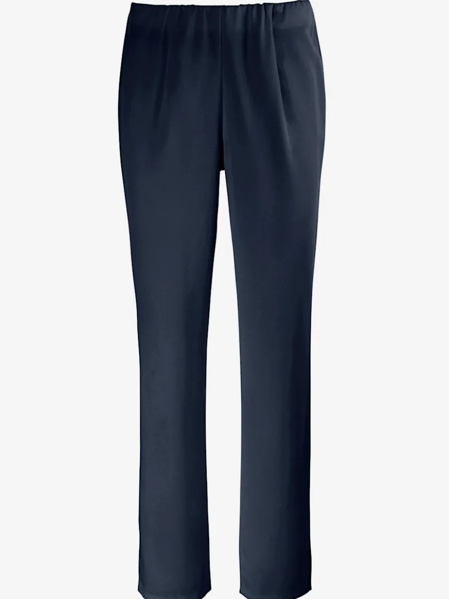 Pantalons costumes conforts avec ceinture élastique invisible