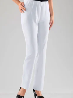 Pantalons costumes conforts avec ceinture élastique invisible