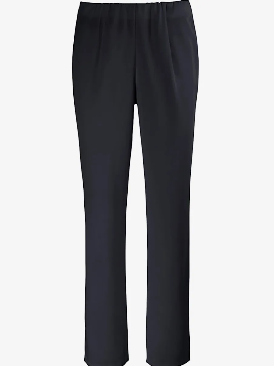 Pantalons costumes conforts avec ceinture élastique invisible