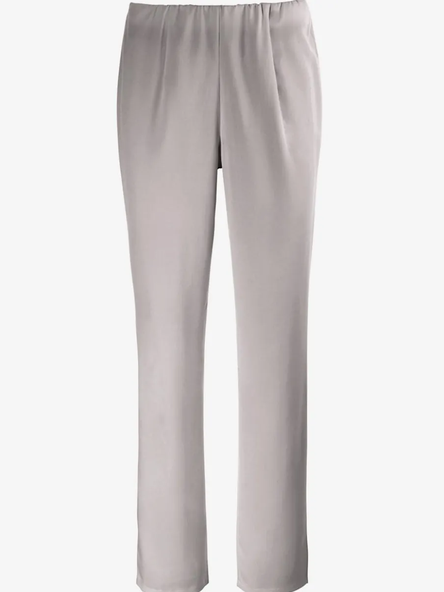 Pantalons costumes conforts avec ceinture élastique invisible