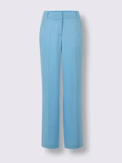 Pantalons à coupe ample en lin et lyocell confortables