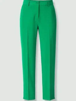 Pantalons coupe 7/8 avec poches et fente décorative