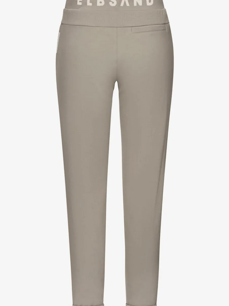Pantalons décontractés avec ceinture élastique et poches latérales