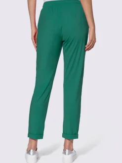 Pantalons décontractés en jersey doux et extensible