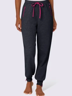 Pantalons de jogging confortables avec poches zippées extensibles