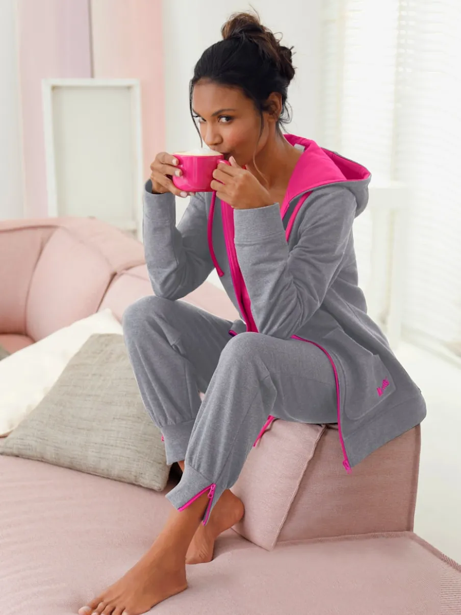 Pantalons de jogging confortables avec poches zippées extensibles