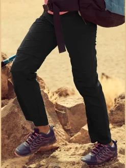 Pantalons de trekking ajustables avec poches pratiques et élastiques
