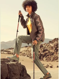Pantalons de trekking ajustables avec poches pratiques et élastiques