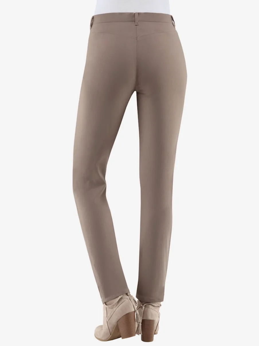 Pantalons d'hiver femme coupe indémodable avec poches pratiques