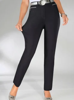 Pantalons d'hiver femme coupe indémodable avec poches pratiques
