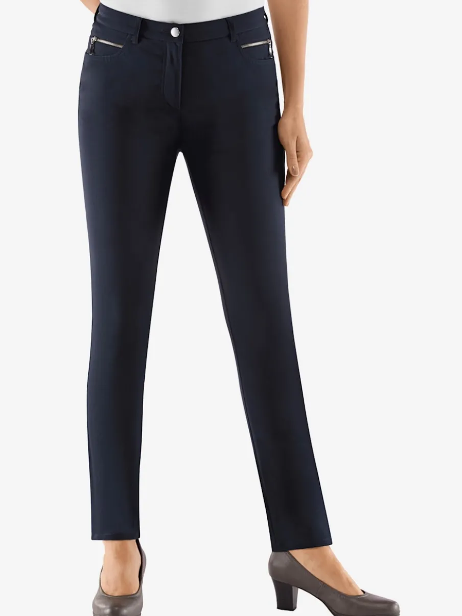 Pantalons d'hiver femme coupe indémodable avec poches pratiques
