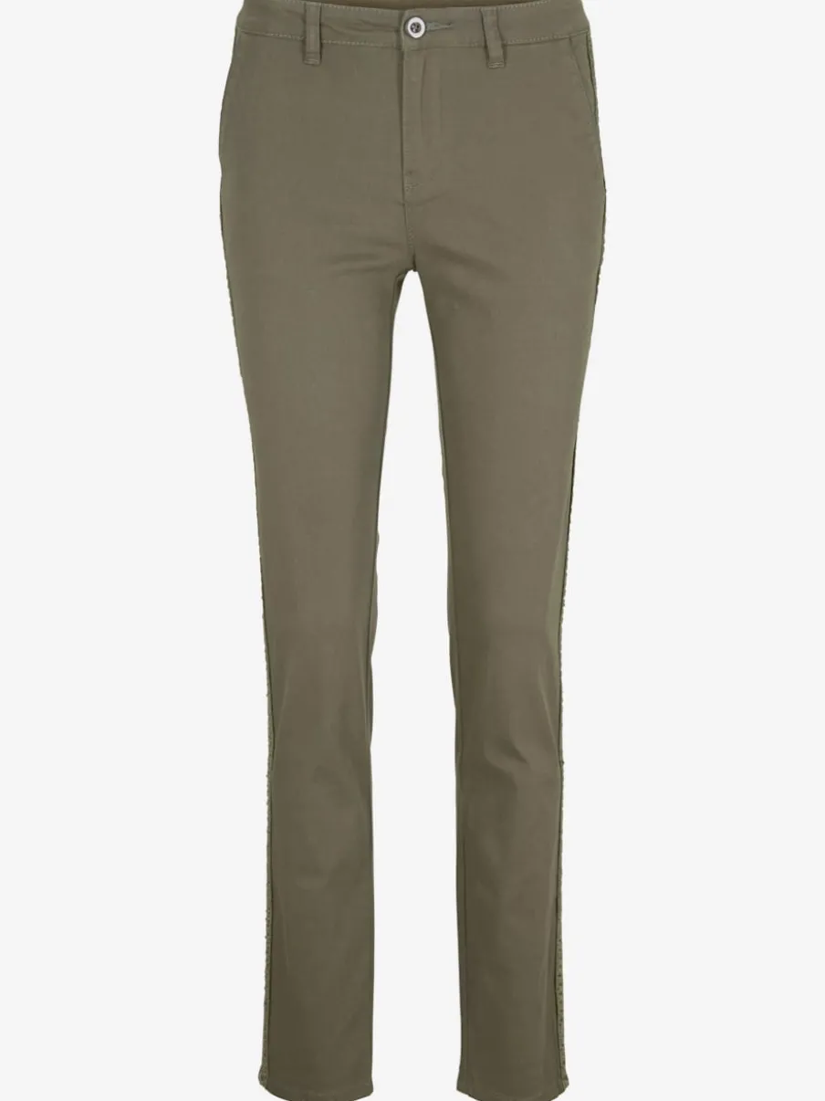 Pantalons droits avec poches et ceinture pratique