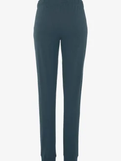 Pantalons détente en coton doux avec ceinture élastique