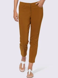 Pantalons en bengaline coupe cinq poches slim fit