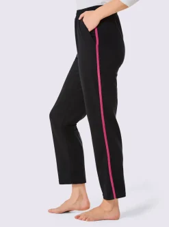 Pantalons en jersey avec ceinture élastique et poches