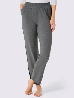 Pantalons en jersey avec ceinture élastique et poches