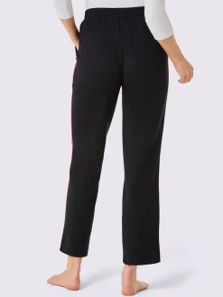 Pantalons en jersey avec ceinture élastique et poches