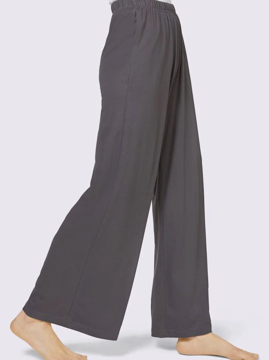 Pantalons en jersey avec ceinture élastique et poches