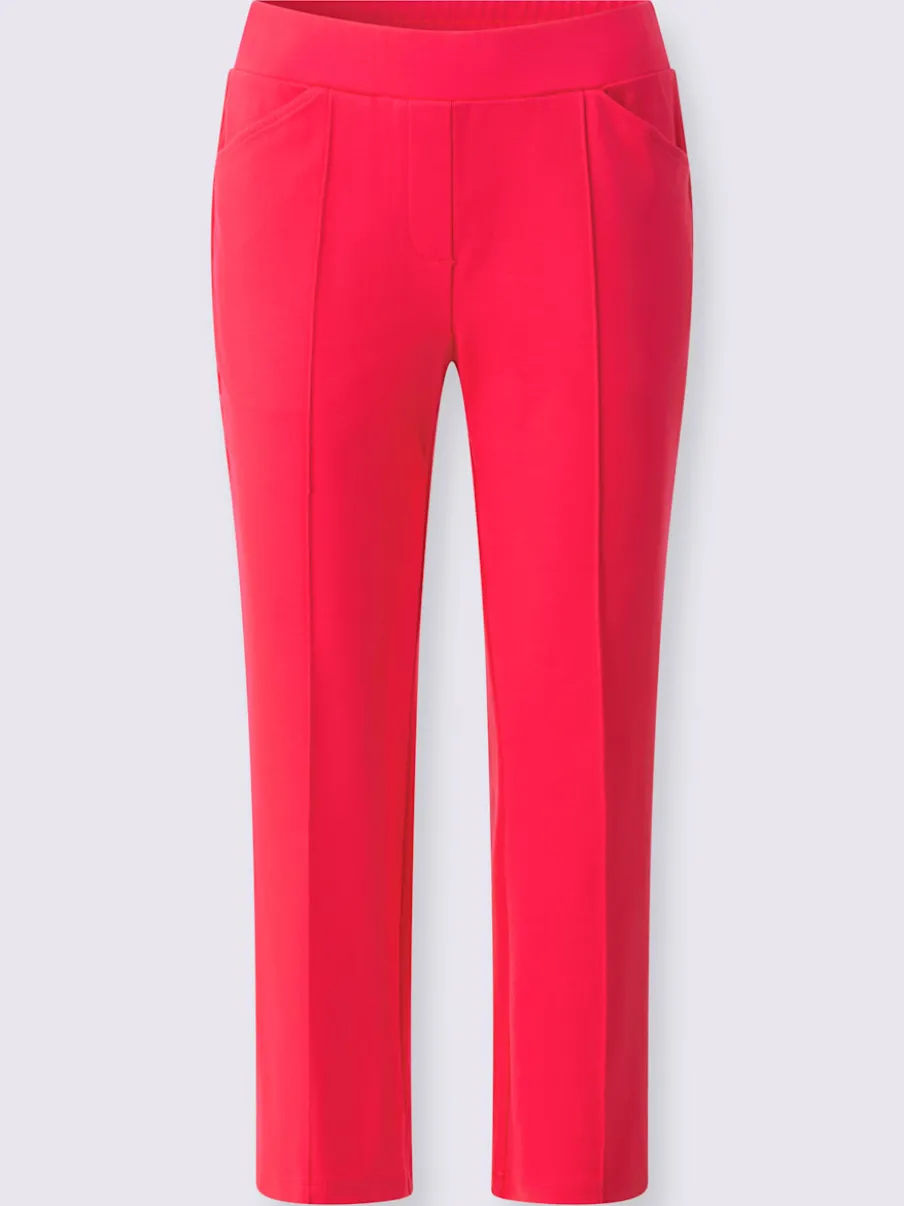 Pantalons en jersey à jambes évasées avec poches