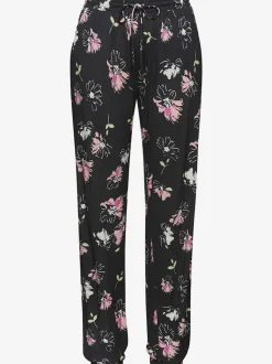 Pantalons en jersey à poches et bas élastiqués