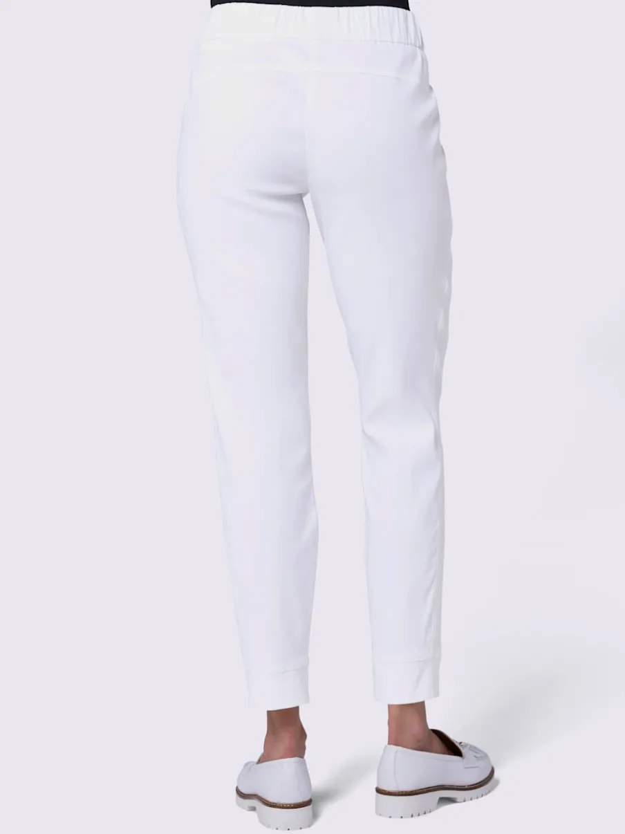 Pantalons en lyocell respirant avec ceinture élastique confortable