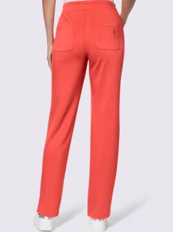 Pantalons en modal avec poches et ceinture élastique