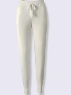 Pantalons en tricot avec ceinture élastique et poches