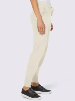 Pantalons en tricot avec ceinture élastique et poches