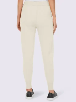 Pantalons en tricot avec ceinture élastique et poches