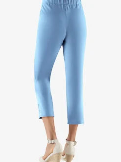 Pantalons 7/8 extensibles avec ceinture plate pratique