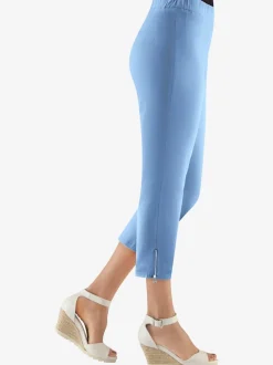Pantalons 7/8 extensibles avec ceinture plate pratique