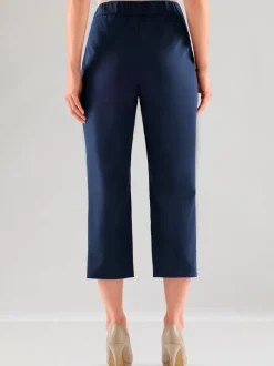 Pantalons 7/8 extensibles avec ceinture plate pratique