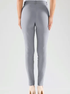 Pantalons extensibles avec poches zippées et passants