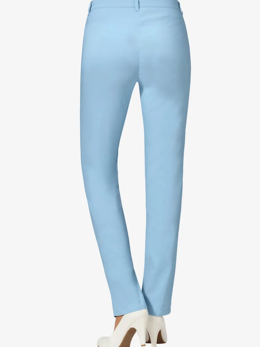 Pantalons extensibles avec poches zippées et passants