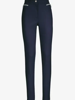 Pantalons extensibles avec poches zippées et passants