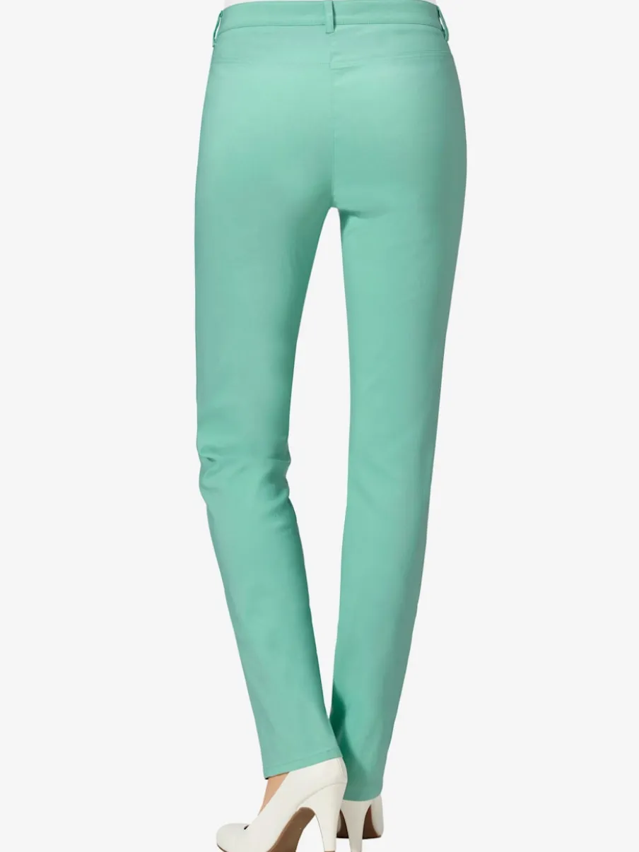 Pantalons extensibles avec poches zippées et passants