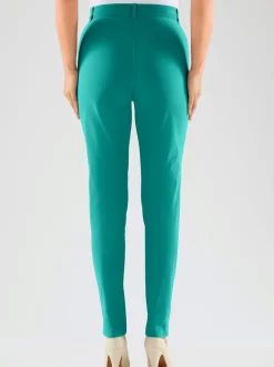 Pantalons extensibles avec poches zippées et passants