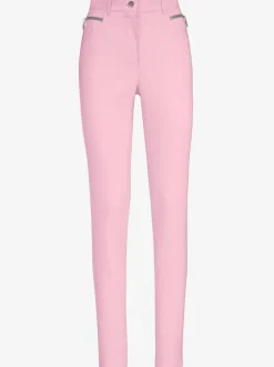 Pantalons extensibles avec poches zippées et passants