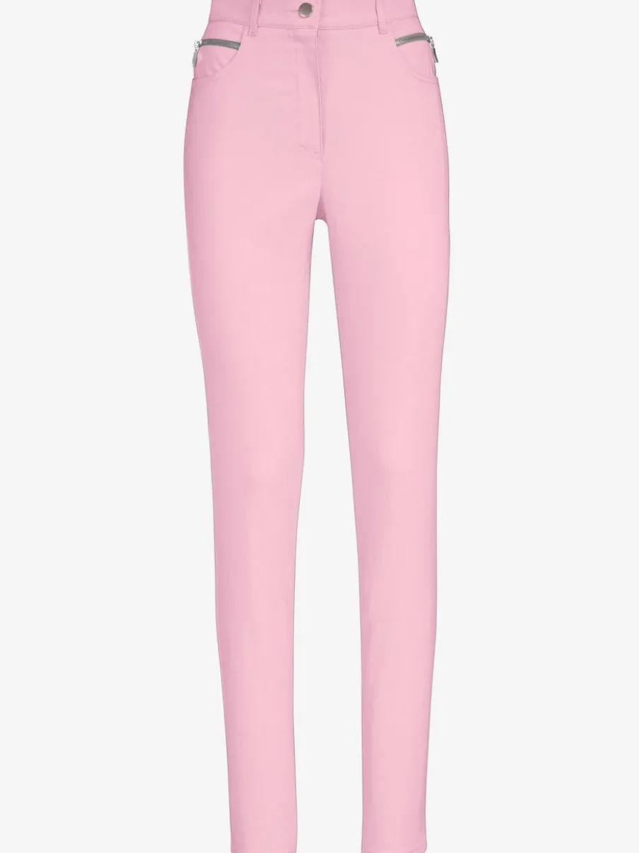 Pantalons extensibles avec poches zippées et passants