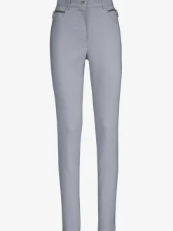 Pantalons extensibles avec poches zippées et passants